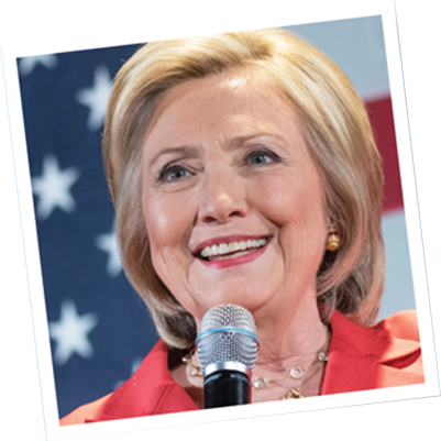 Hillary Clinton - Blond (401x401), Png Download
