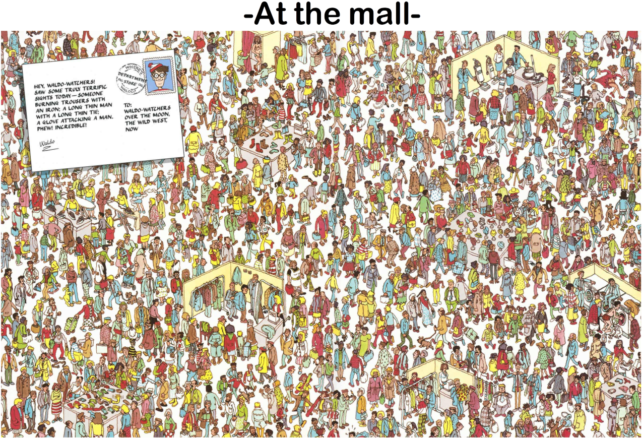 Where's Wally (1321x934), Png Download