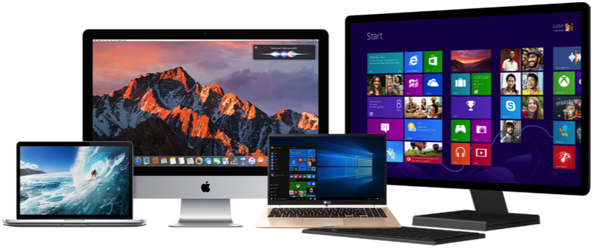 Computer Repair Mac And Pc - Telstra Dot Phone (924x419), Png Download