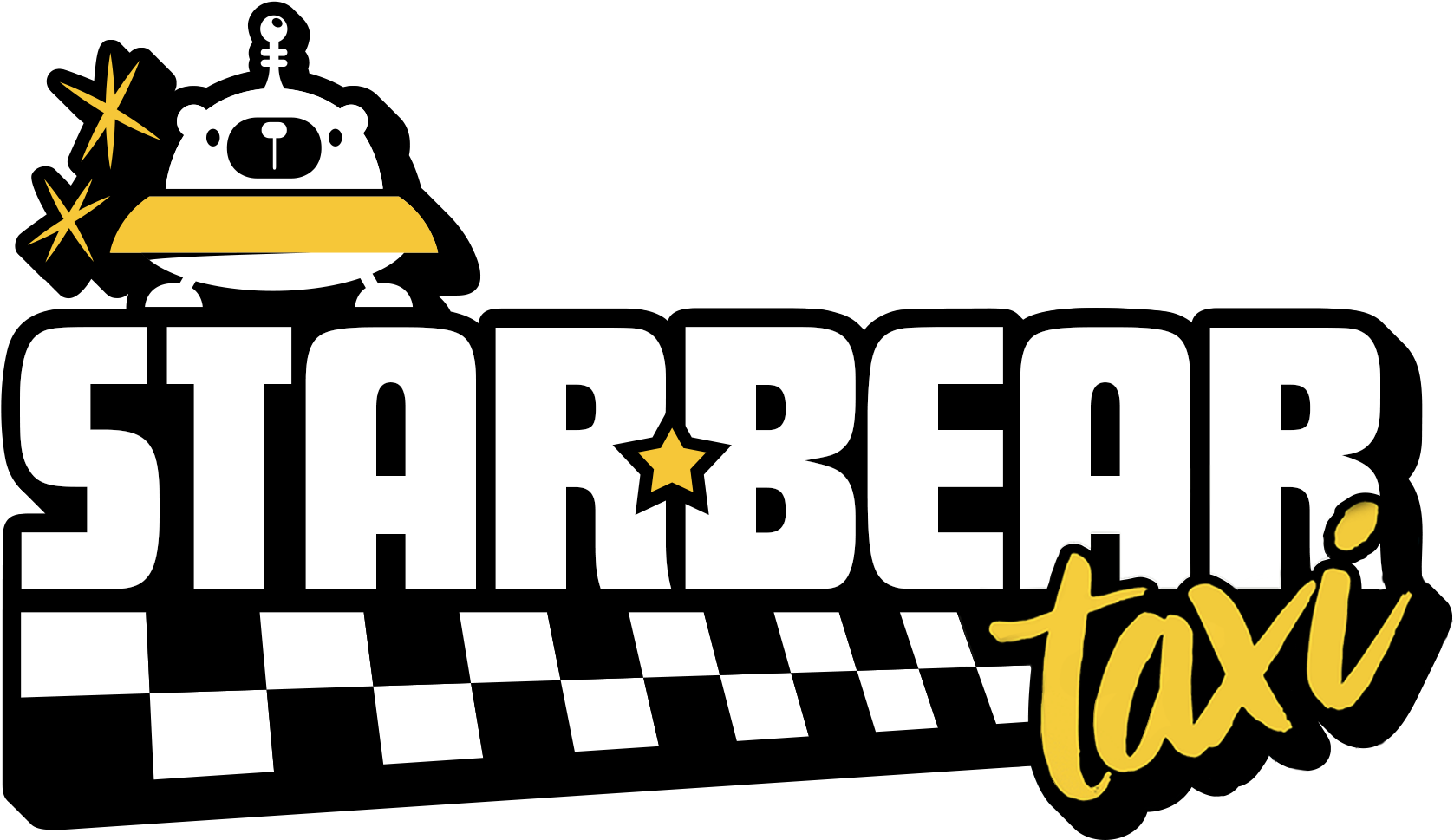 Starbear - Starbear Taxi (1849x1024), Png Download