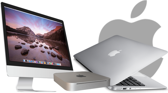 Delaware Apple Repair - Imac Home Screen The Newsprint (712x387), Png Download