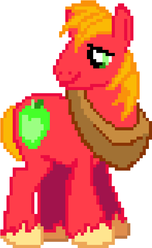 Big Mac - Big Macintosh Pony (600x840), Png Download
