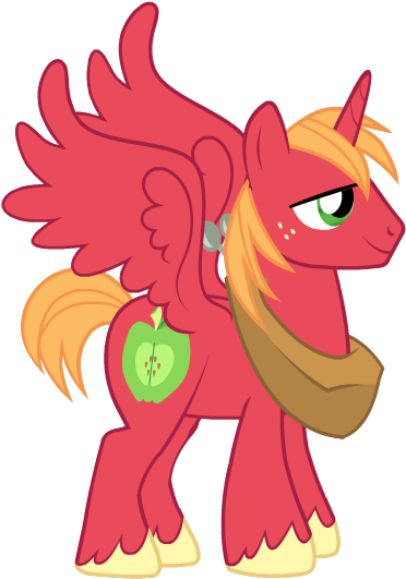 Smokethewolf, Big Macintosh, Pony, Princess Big Mac, - Big Mcintosh (516x552), Png Download