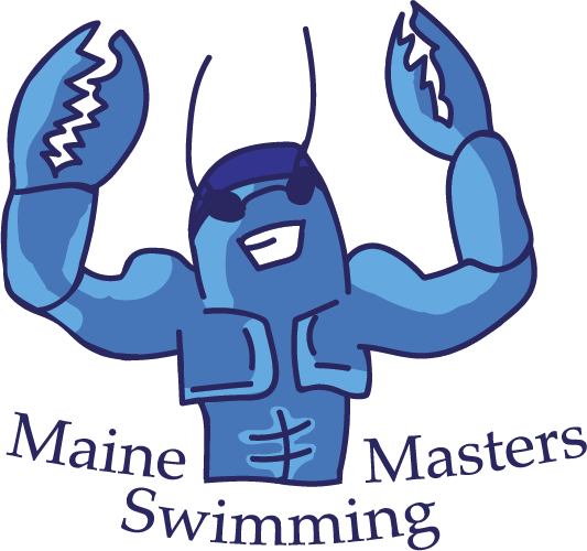 Welcome To The Maine Masters Swim Club Virtual Pool - New England (533x500), Png Download