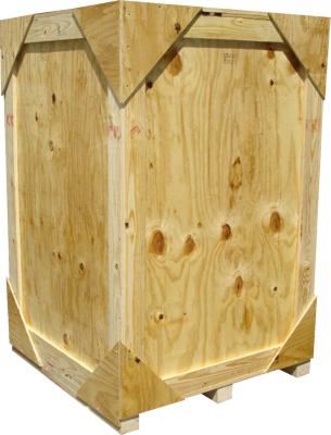 Wood Crate (305x400), Png Download