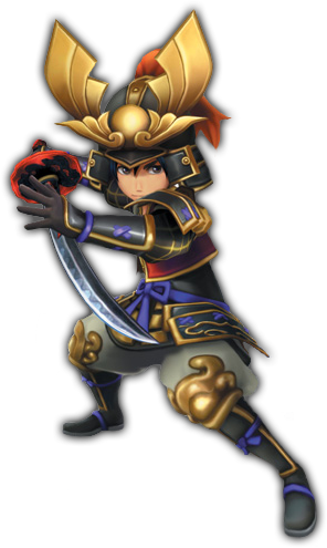 Samurai - Final Fantasy Samurai (296x495), Png Download