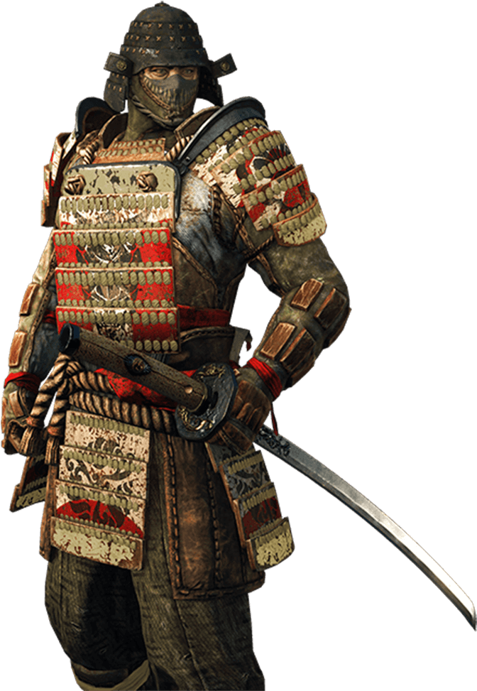 1 Of - Samurai For Honor (523x650), Png Download