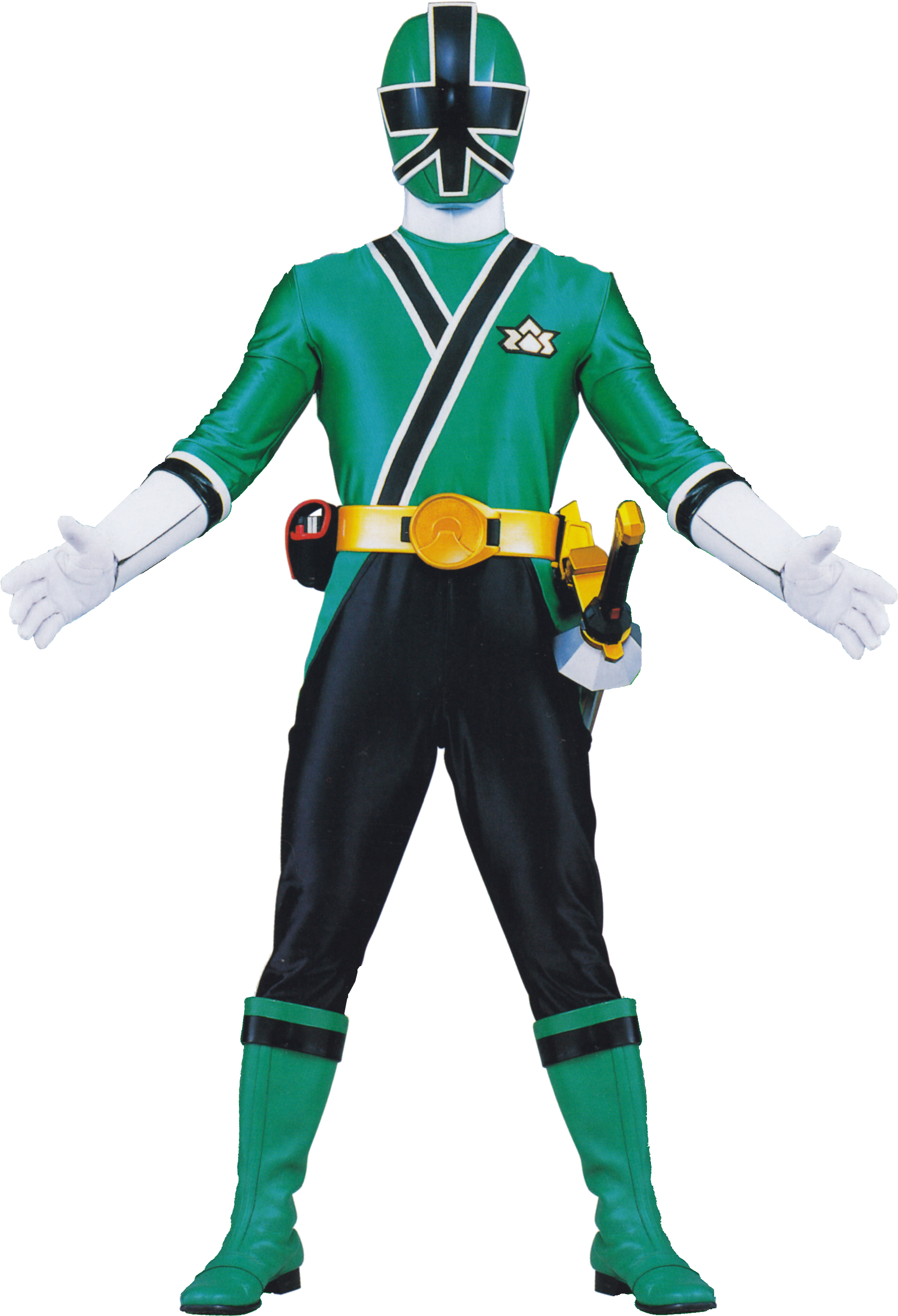 I Searched For Power Rangers Ranger Images - Green Samurai Ranger Mike (2120x3032), Png Download