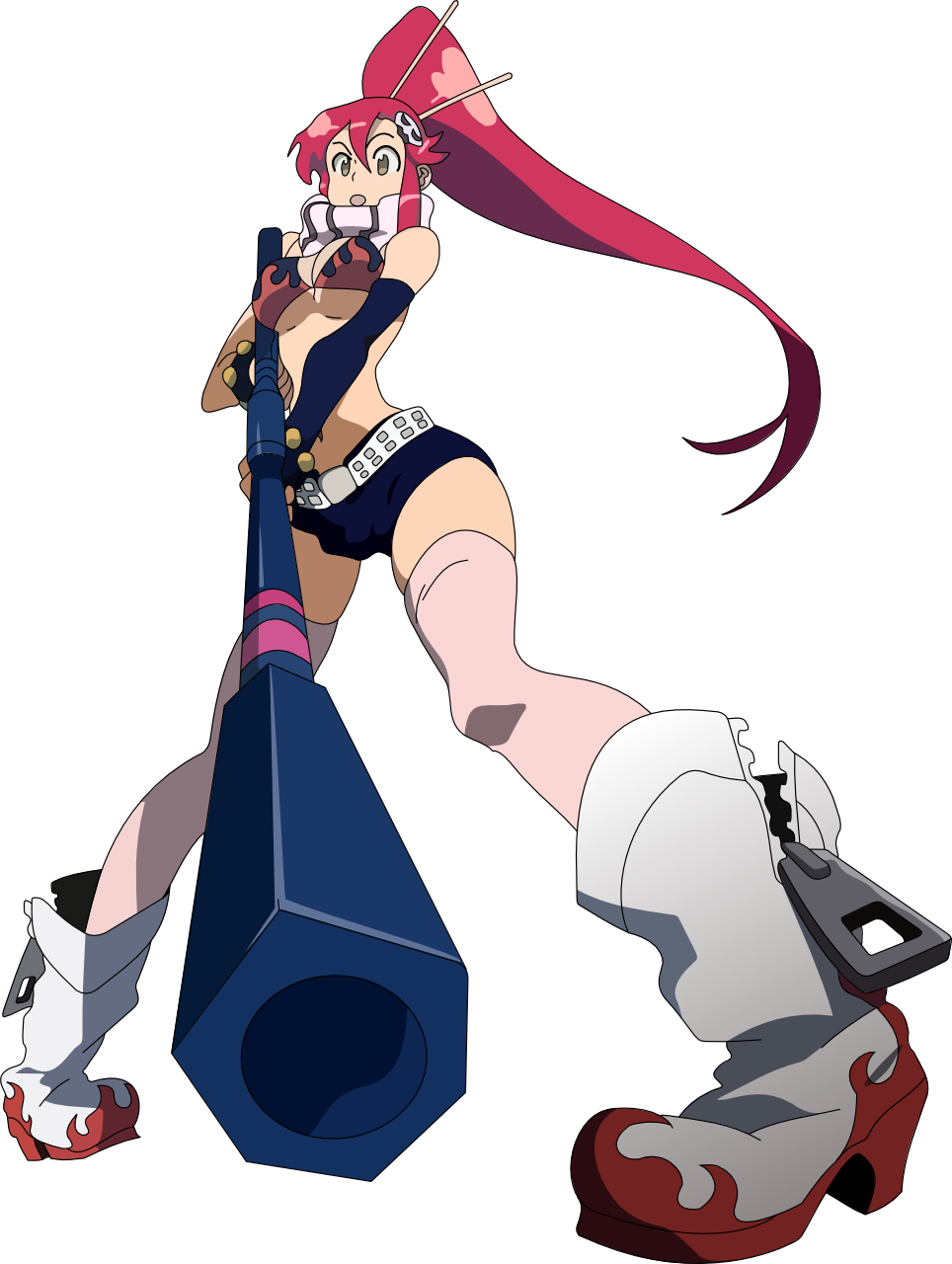 Yoko Tengen Toppa Gurren Lagann - Imagenes De Gurren Lagann Yoko (964x1280), Png Download