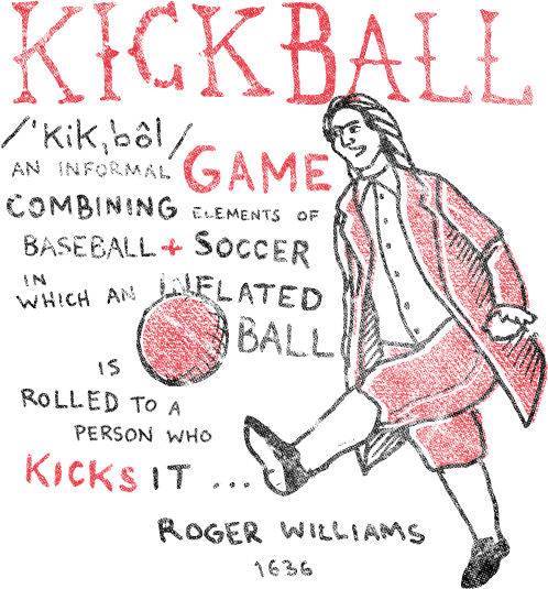 Kickball Funny (505x552), Png Download