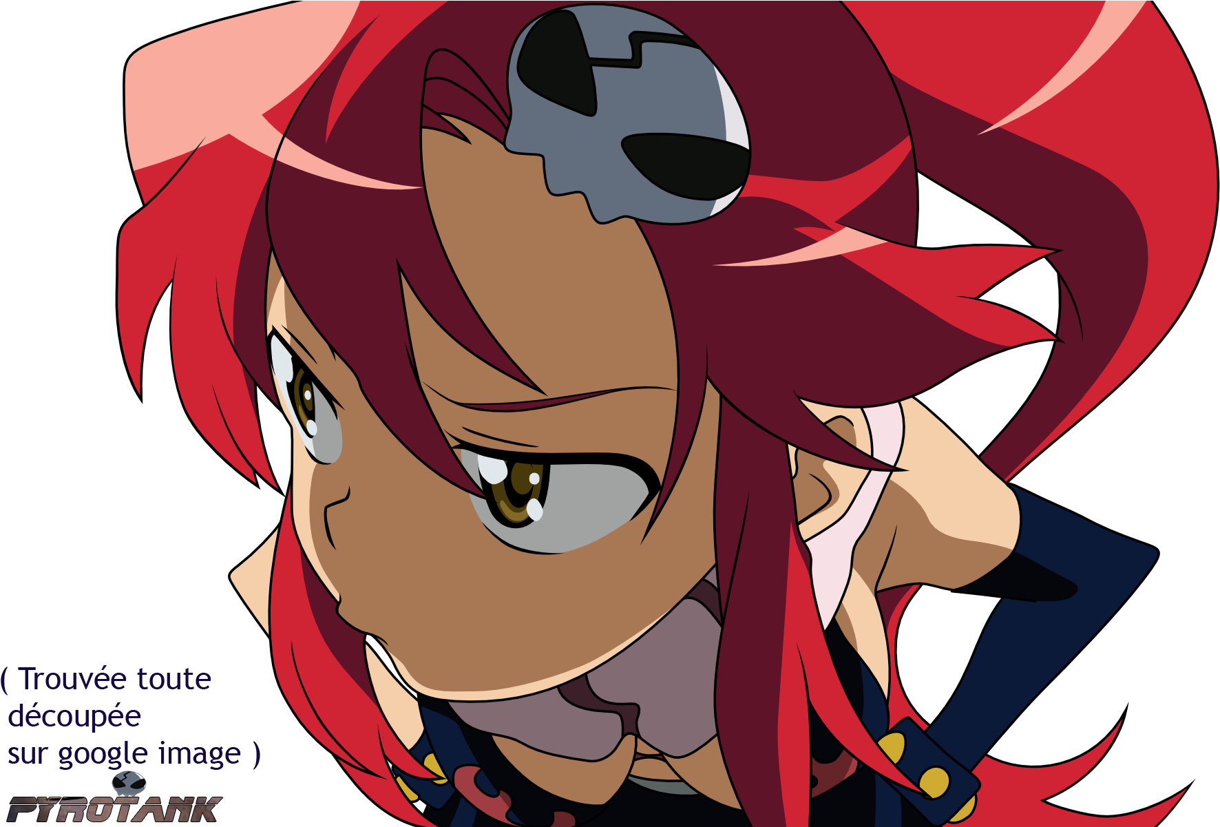 Royalty Free Download Drill Drawing Gurren Lagann - Anime Mouse Pad 669 - Default Title (1920x1200), Png Download