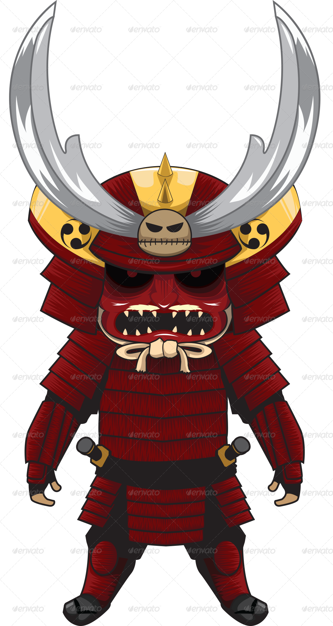 Png/samurai 1 - Nihon Samurai (1139x2140), Png Download