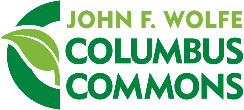 Columbus Commons Logo (800x362), Png Download