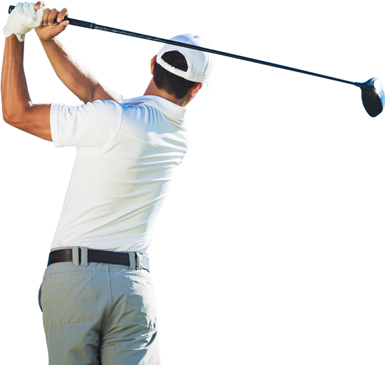 Golfer Png Transparent Image - Azsport Tennis Golf Elbow Brace, One Size, Black (578x533), Png Download