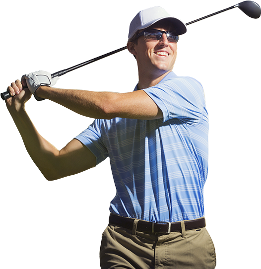 Golfer Transparent Background - Golfer Png (525x563), Png Download