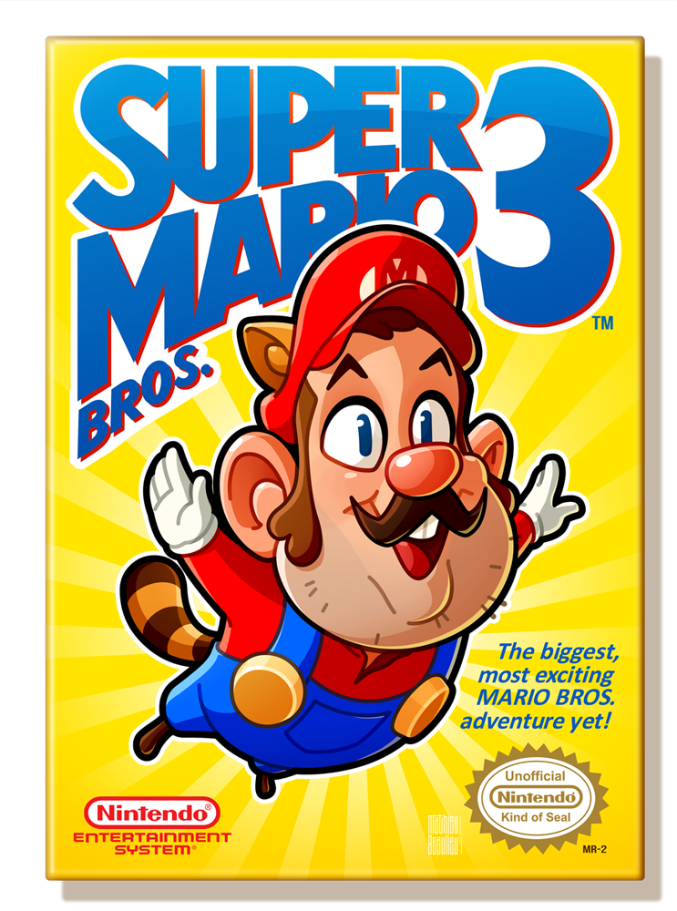 Super Mario Bros - Super Mario Bros Nintendo Entertainment System 1985 (743x1000), Png Download