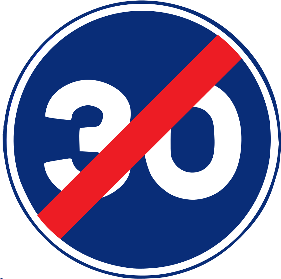 Clipart Resolution 909*900 - Ende Der Vorgeschriebenen Mindestgeschwindigkeit (909x900), Png Download