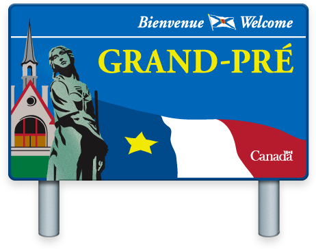 Download Transparent Grand Pré Highway Sign - Design - PNGkit