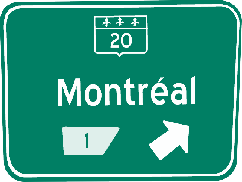 Mb Image/png - Panneau Montreal (800x600), Png Download