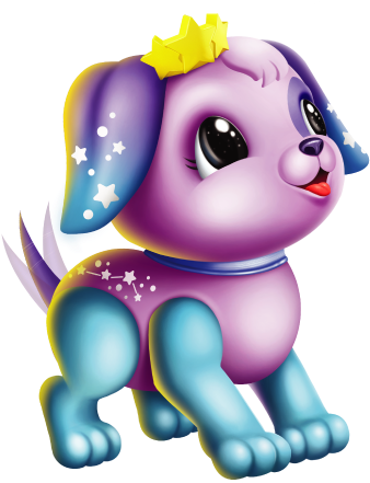 Star Paws - Cartoon (575x475), Png Download