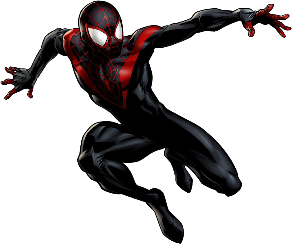 Download Miles Morales Spider Man Marvel Avengers Alliance Full Size Png Image Pngkit