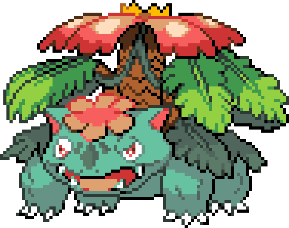 Download Mega Venusaur Mega Venusaur Sprite Smogon Full Size PNG