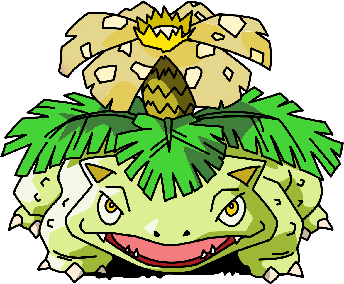 Shiny Venusaur Os - Pokemon Venusaur (1183x972), Png Download