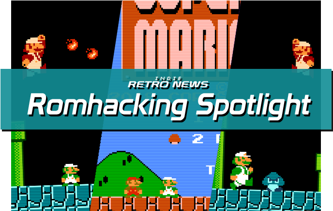 A Two Player Super Mario Bros Hack Is Finally Here - Super Mario Bros Title (699x476), Png Download