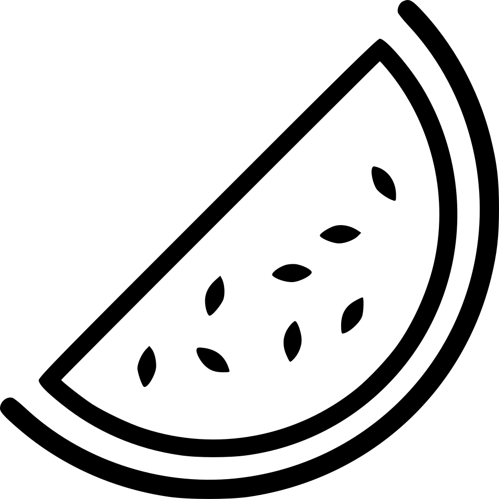 Watermelon Slice Comments - Volkswagen (980x980), Png Download