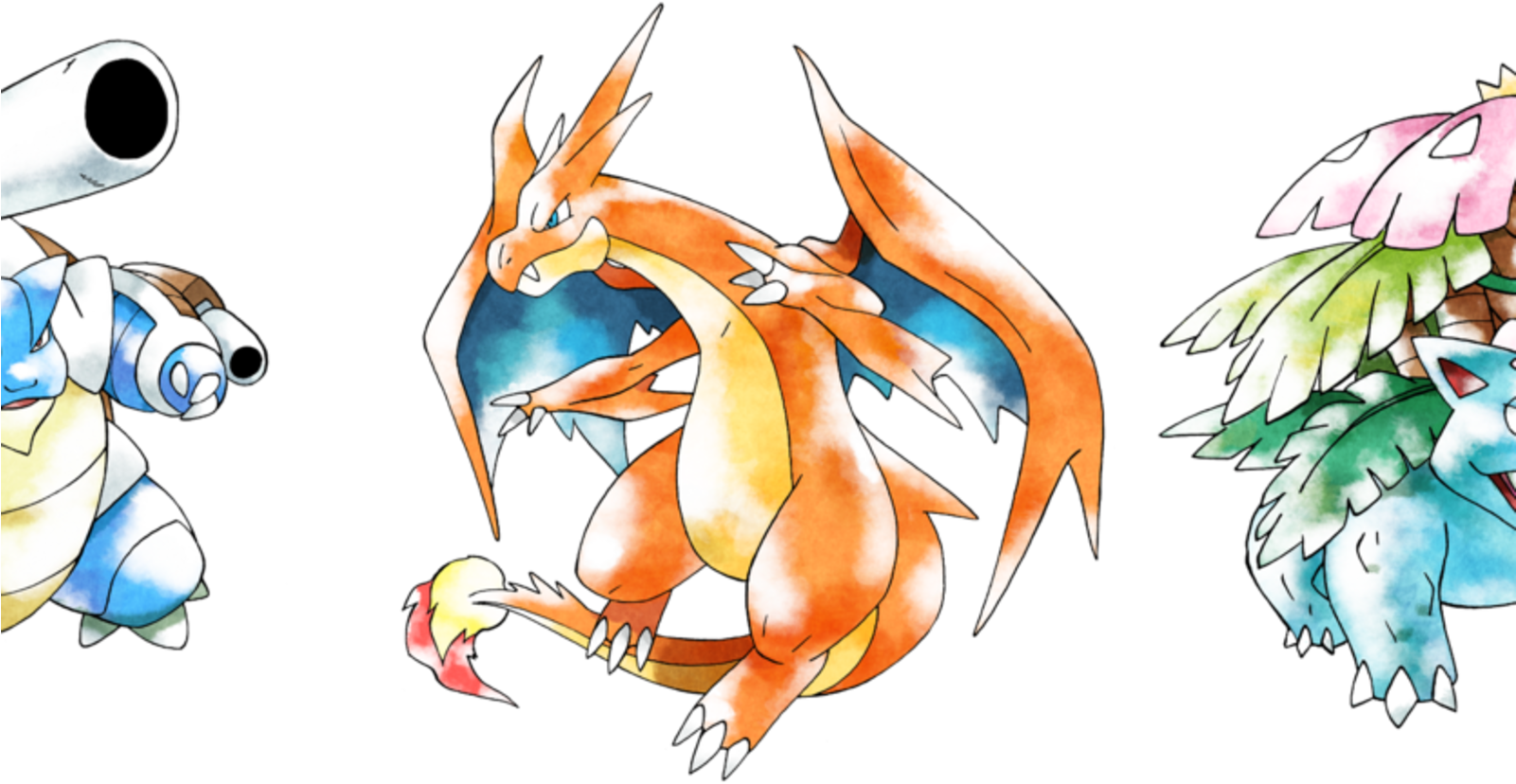 Pokemon Ken Sugimori Style (1600x900), Png Download