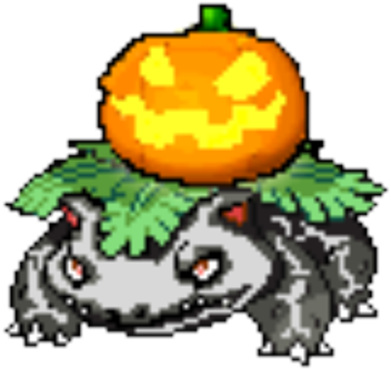 Halloween Venusaur - Wiki (420x420), Png Download