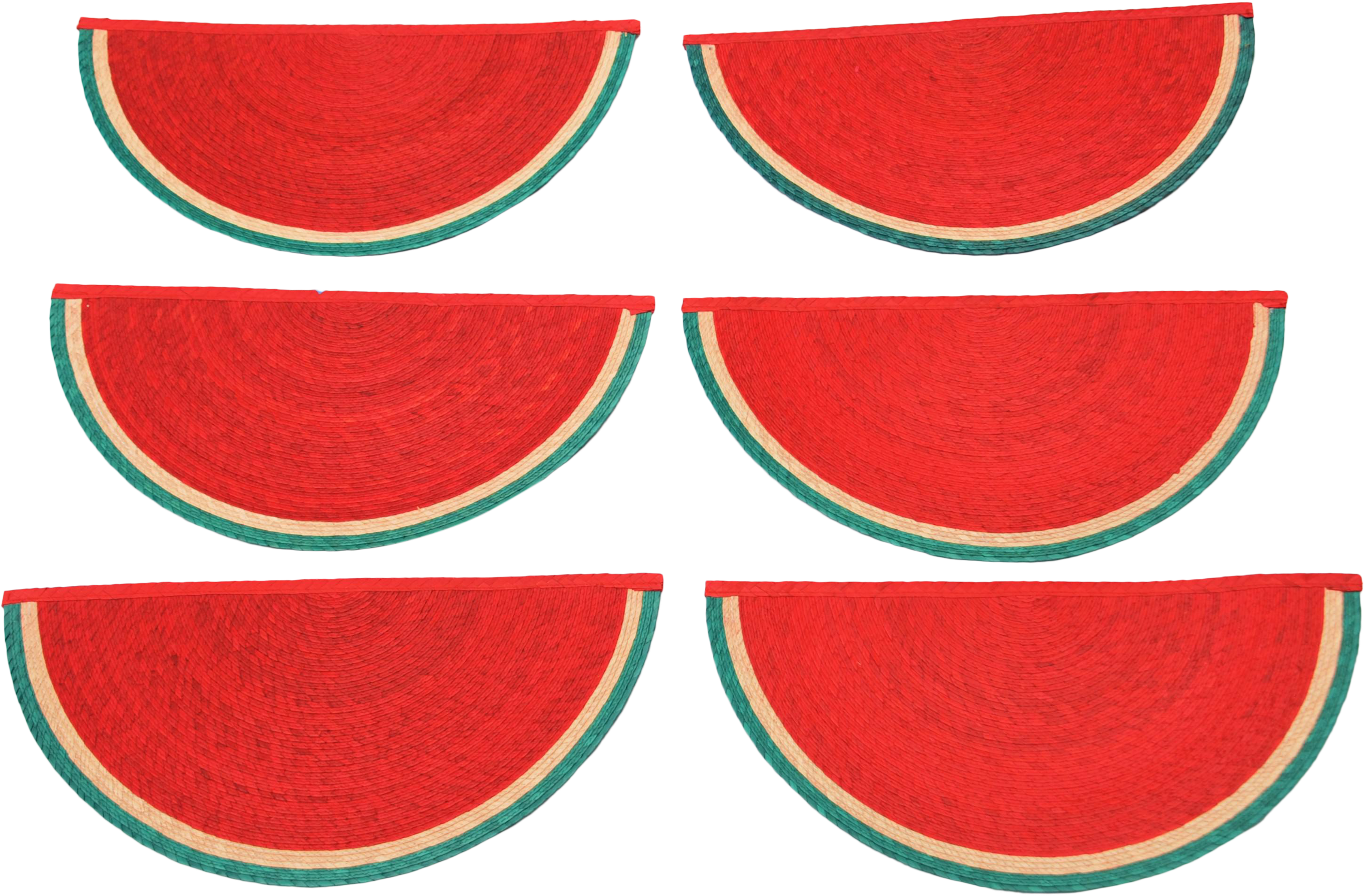 Vintage Watermelon Slice Placemats - Fanny Pack (3224x2118), Png Download