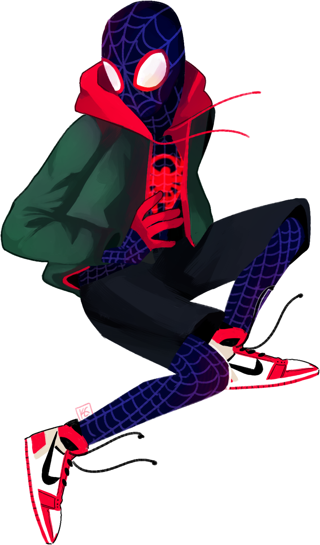 Can U Tell Im Hyped By Seventiesmind - Spider-man (1142x1864), Png Download