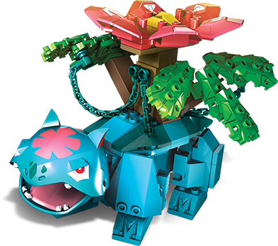 Mega Venusaur Ionix - Ionix Pokemon - Evolution Figure Mega Venusaur Set (393x347), Png Download