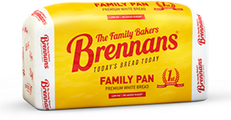 Brennans Family Pan - Brennans Bread (800x800), Png Download