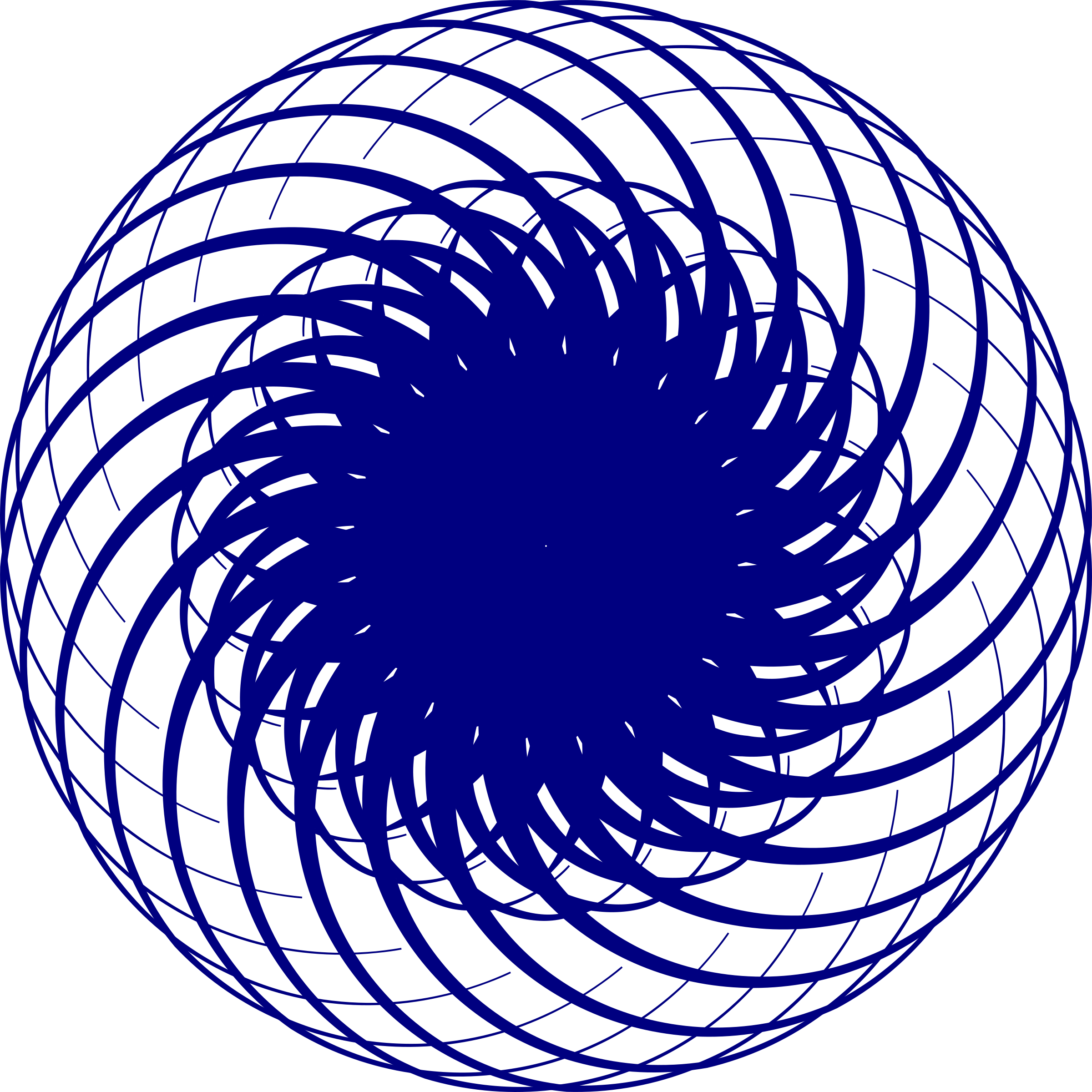 This Free Icons Png Design Of Corner Curves Swirl (2400x2400), Png Download