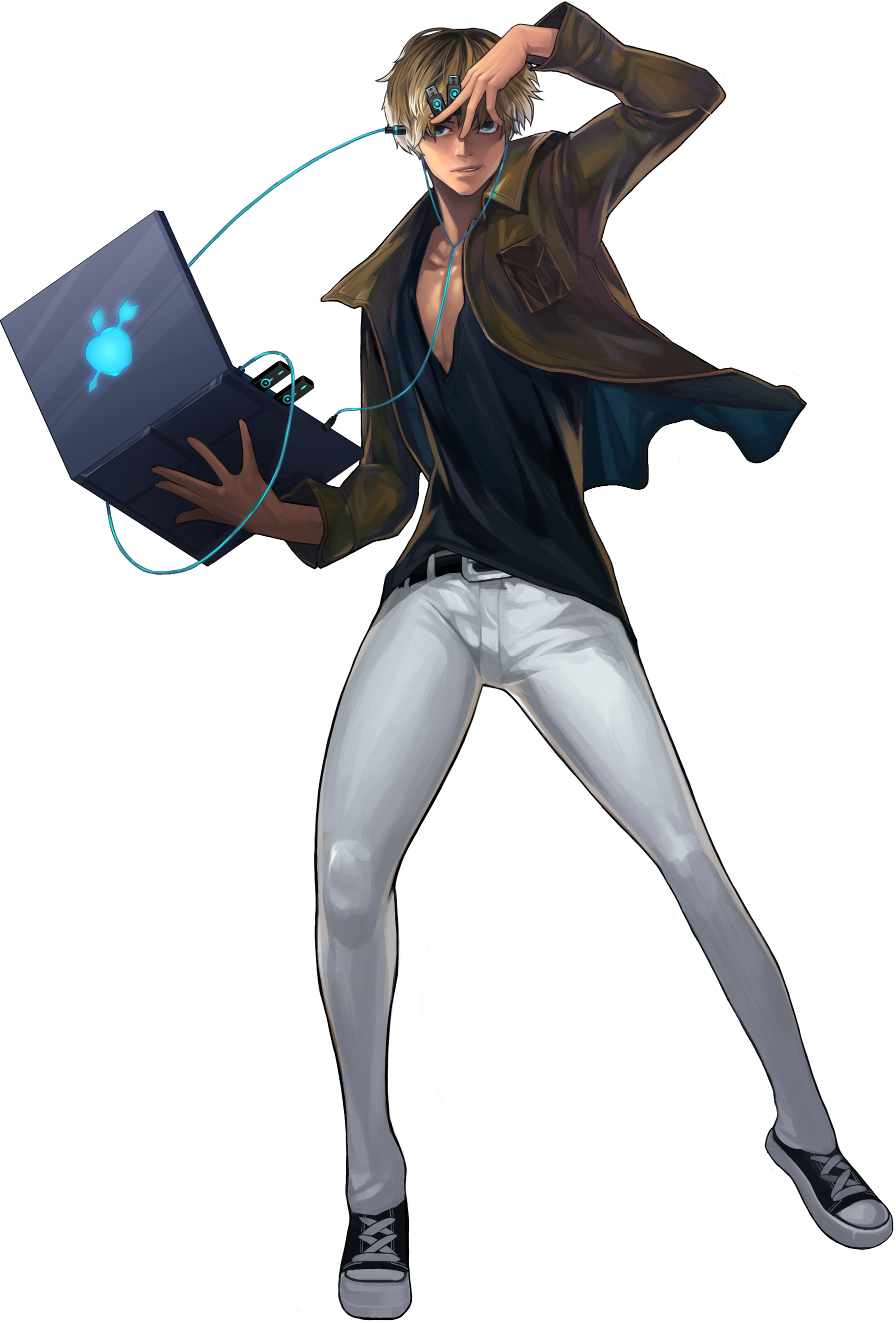 Black Survival Is A Point And Click Real Time Survival - Black Survival Character (1792x2644), Png Download