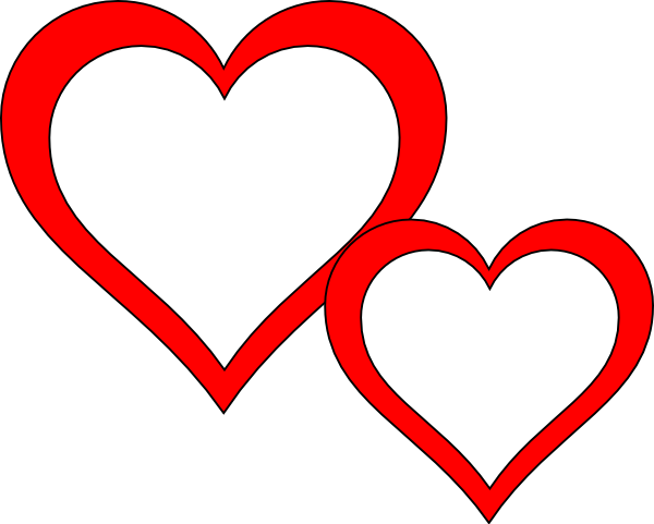 How To Set Use Two Hearts Smaller Icon Png (600x481), Png Download