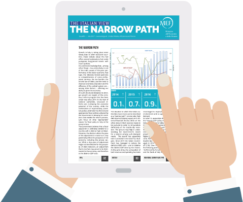 The Narrow Path - Ministry Of Economy And Finance (500x407), Png Download