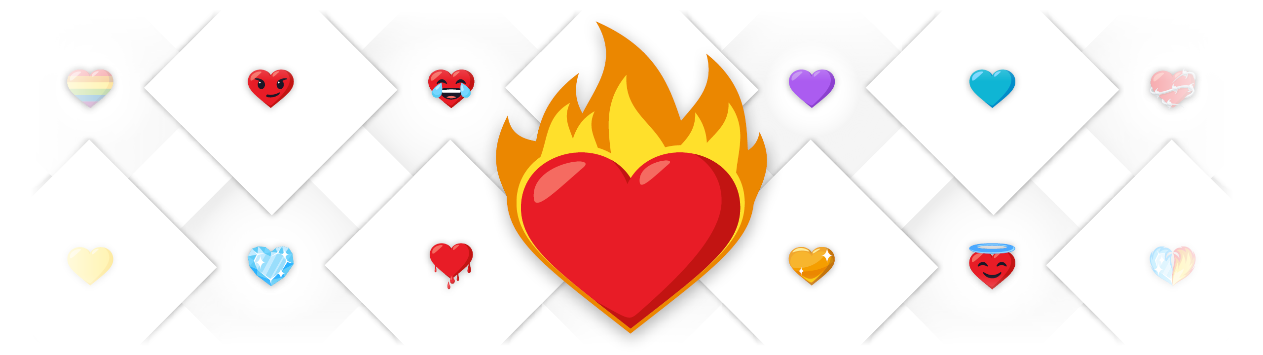 Heart (2560x720), Png Download
