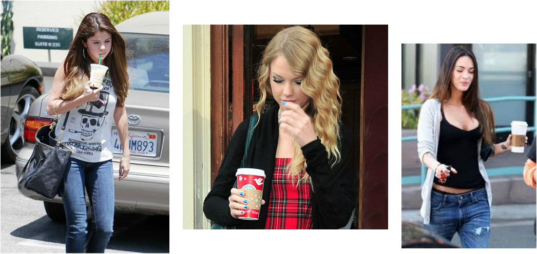 This Just Goes To Show How A Lot Of People Like Starbucks - Taylor Swift Starbucks (1046x496), Png Download