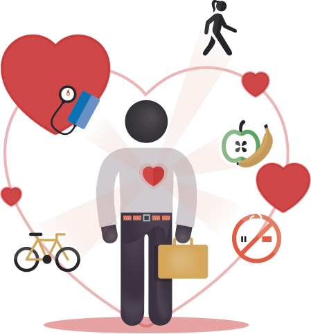 Heart Health - Health (449x483), Png Download