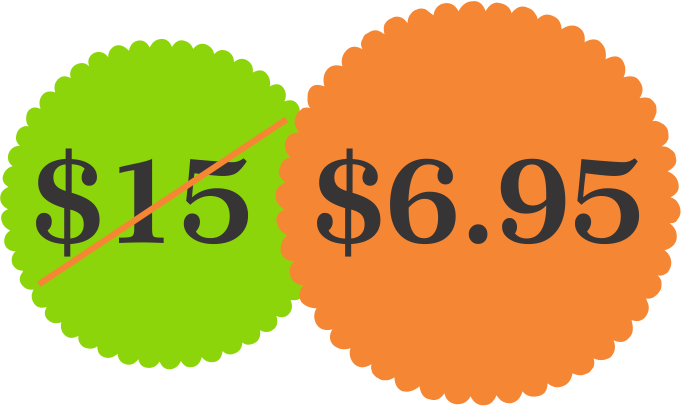 Price Sticker - Cute Yard Sale Sign (681x406), Png Download