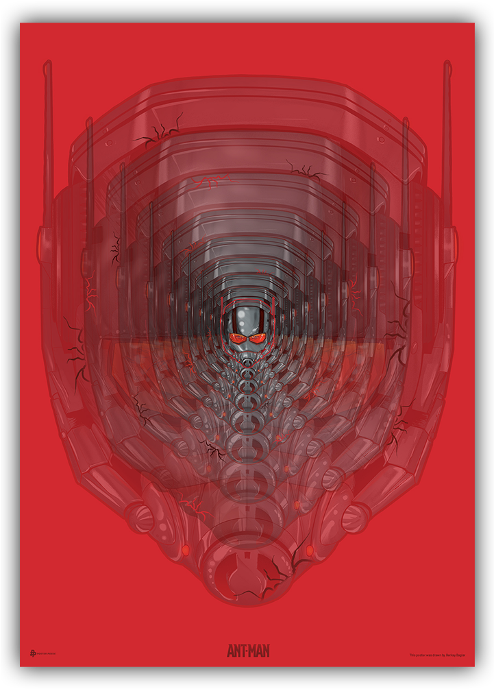 Created By Berkay Daglar Part Of The Poster Posse's - Ant-man (720x1018), Png Download