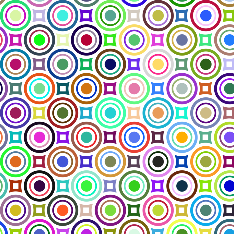 Circle Drawing Abstract Art Line Art Point - Clip Art (750x750), Png Download