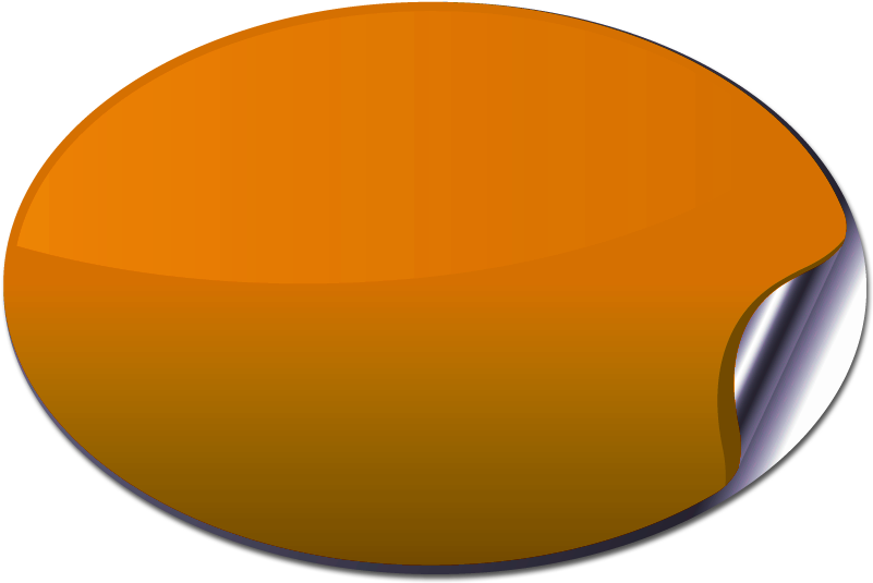 Oval Stickers - Sticker (812x542), Png Download