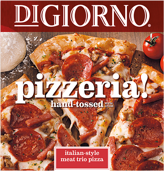 Digiorno Pizza Meat Trio (750x640), Png Download