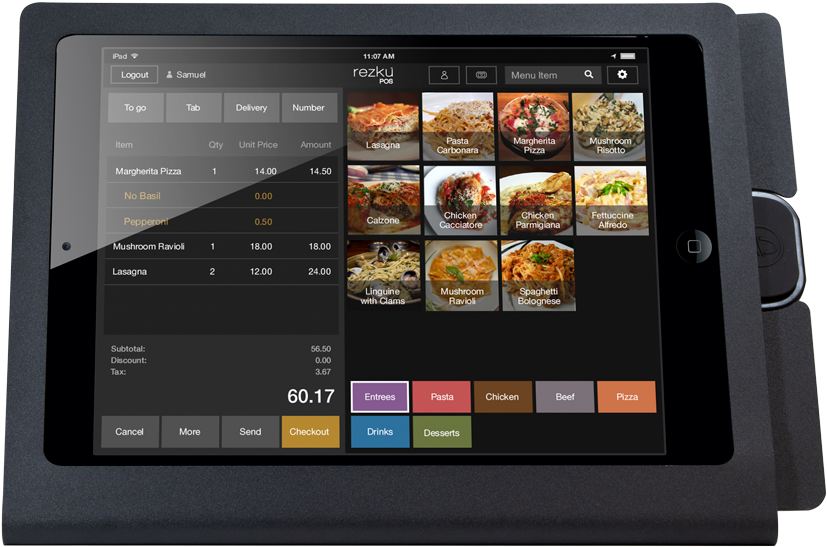 Rezku Donut Shop Pos - Point Of Sale (900x580), Png Download