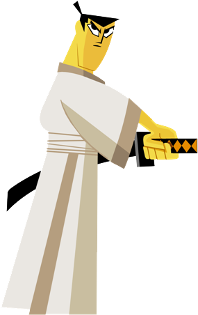 Samurai Jack - Samurai Jack No Background (296x480), Png Download