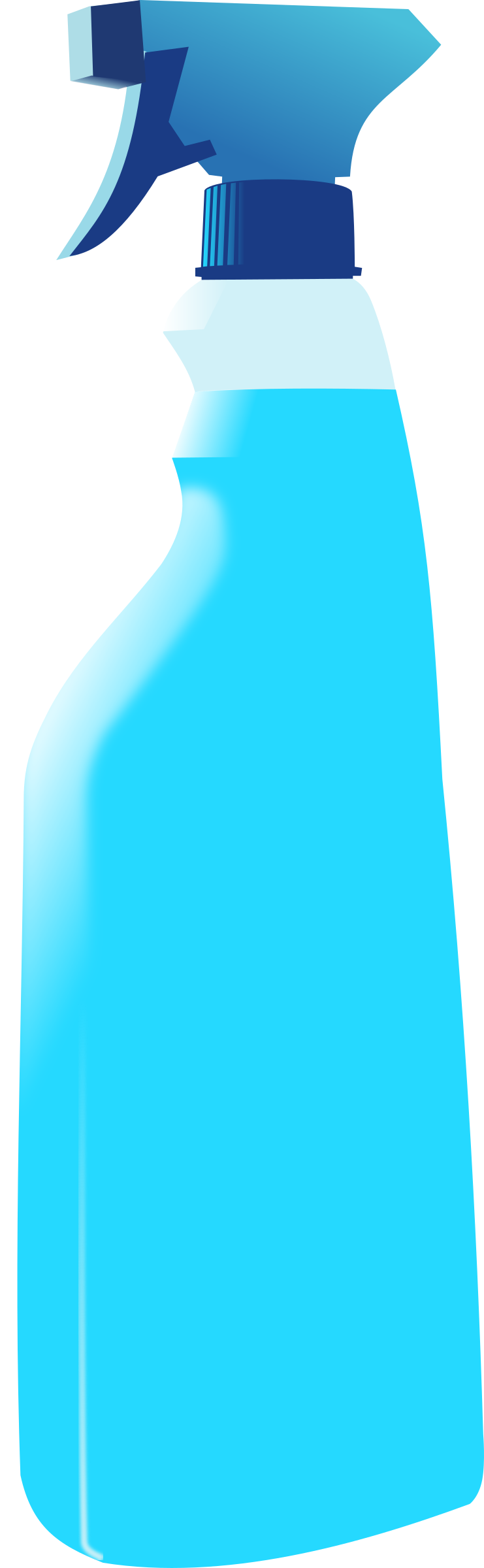 This Free Icons Png Design Of Squirt Bottle 2 (741x2400), Png Download